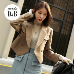 DABAgirl2019 autumn new Korean women's buckle cuff