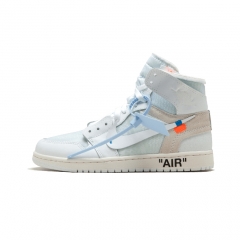 Air Jordan 1 x OFF-WHITE Joint name AJ1 men's shoe