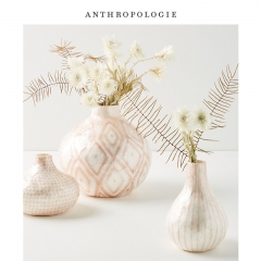 Anthropologie creative shell decoration flower vas